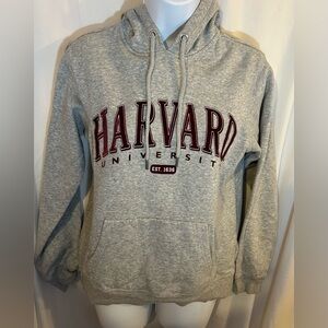 Unisex Harvard University grey hoodie XS